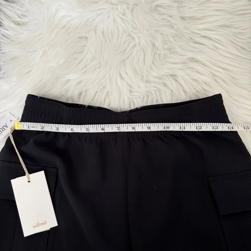 ARITZIA Wilfred Highlight Cargo Short XS Black Shorts New NWT - Picture 10 of 12